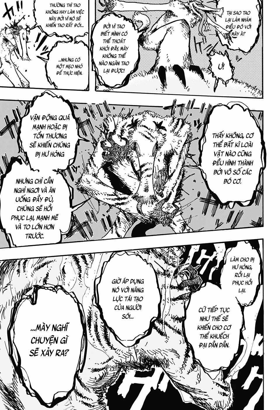 hội thợ săn: khăn đỏ chapter 3 16