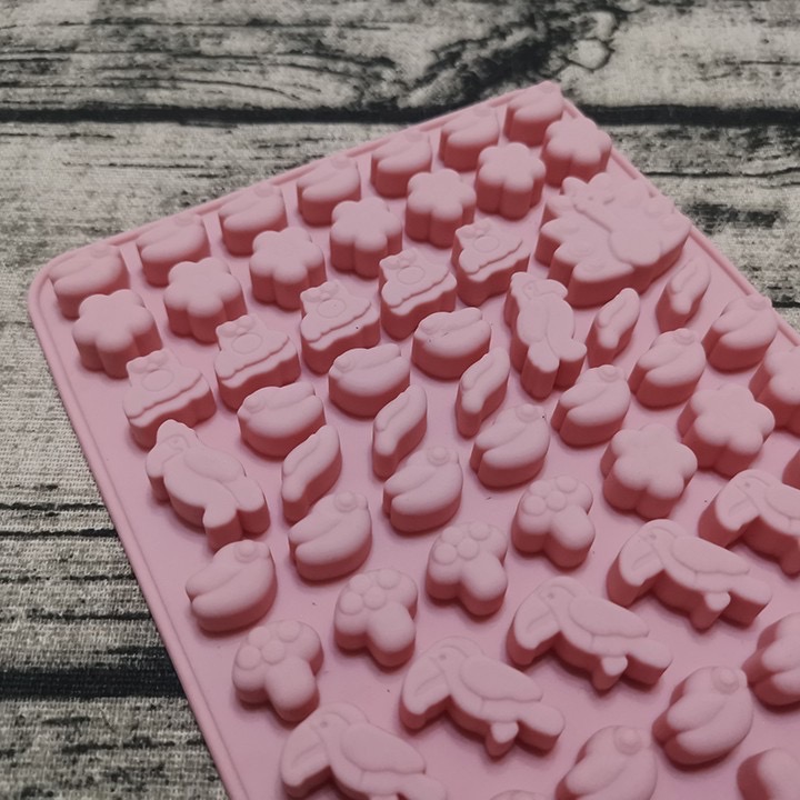 Khuôn silicon kẹo dẻo động vật