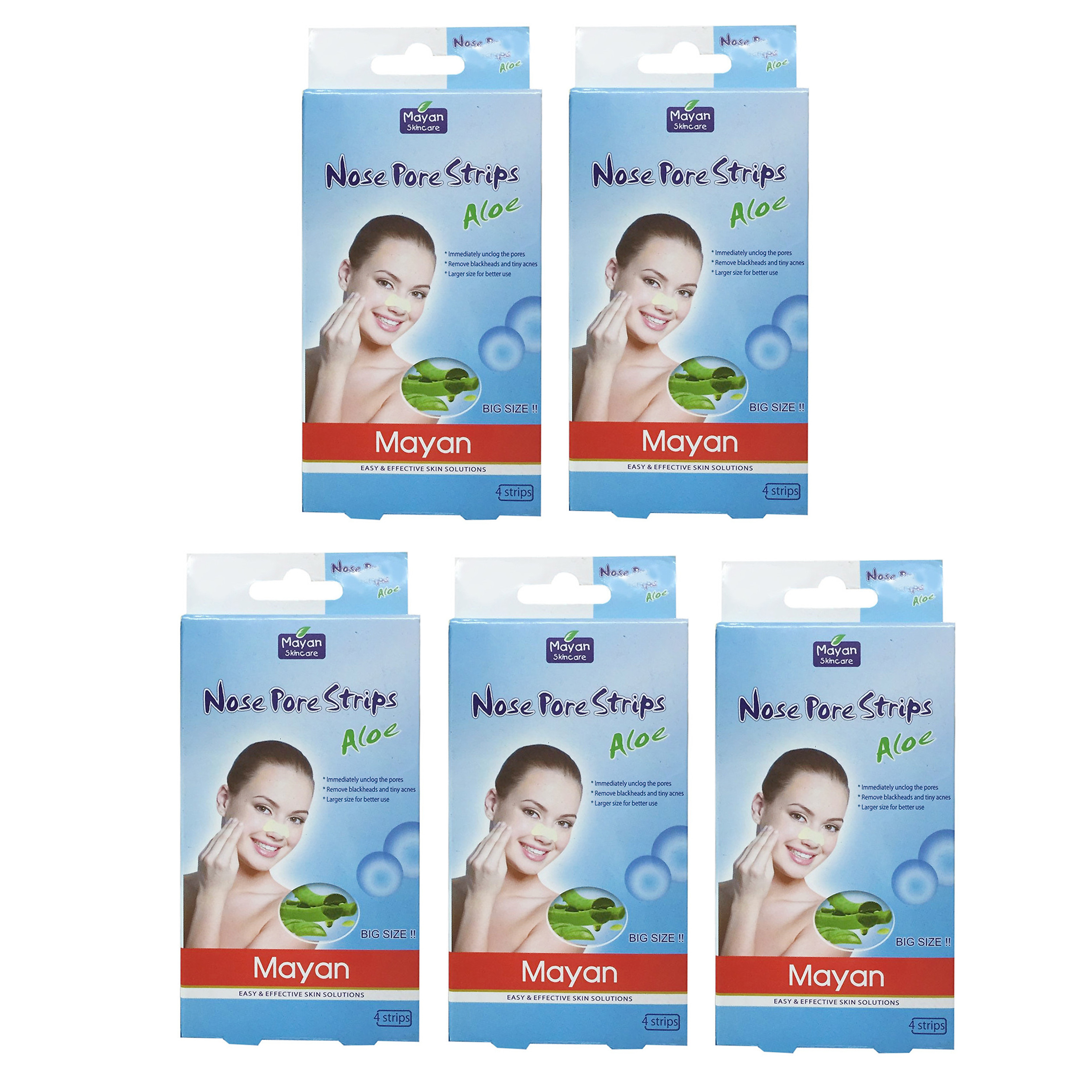 Combo 5 Lột Mụn Cám Mayan Lô Hội