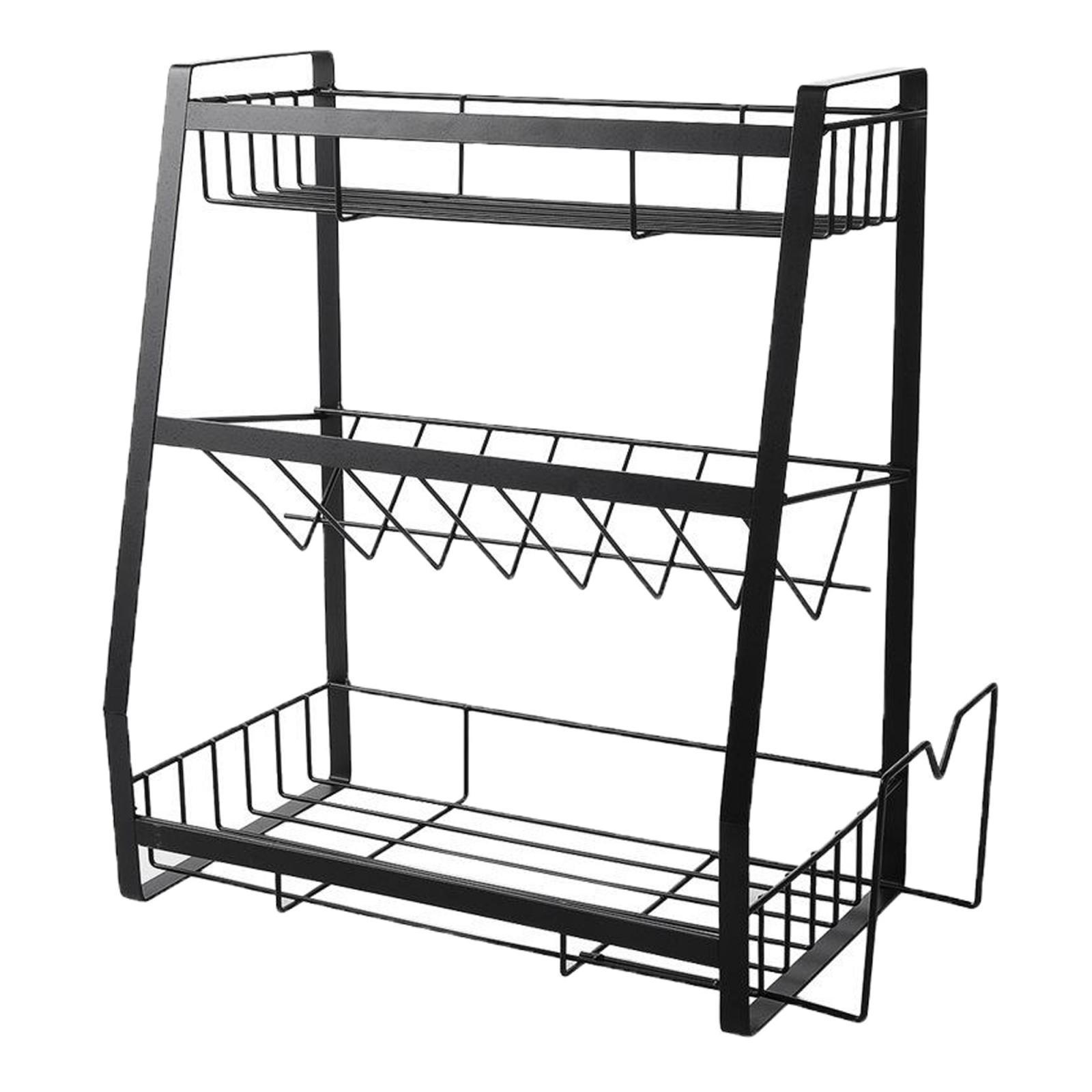 Spice Rack Tier Kitchen Spice Rack Organizer Bathroom Kitchen Countertop Storage