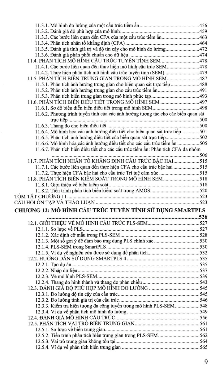 Giáo Trình Sau Đại Học Phương Pháp Nghiên Cứu Khoa Học Trong Kinh Doanh Cập Nhật Smart PLS - KT