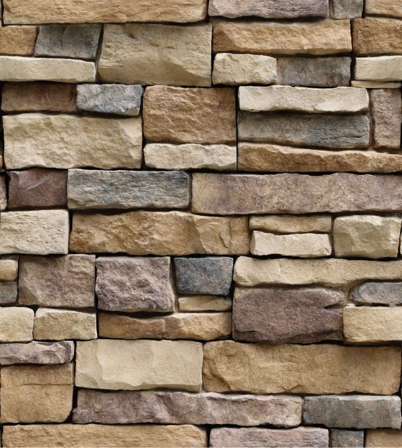 Giấy dán tường Hoạ tiết Đá Cụi Khổ 10M SA-1007 HPMWallpaper