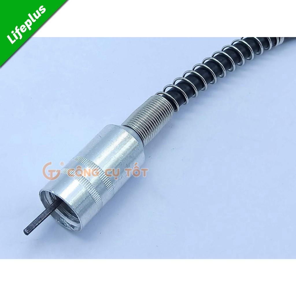 Dây truyền động máy đa năng 107cm bầu kẹp 3.2mm tay cầm nhựa đen