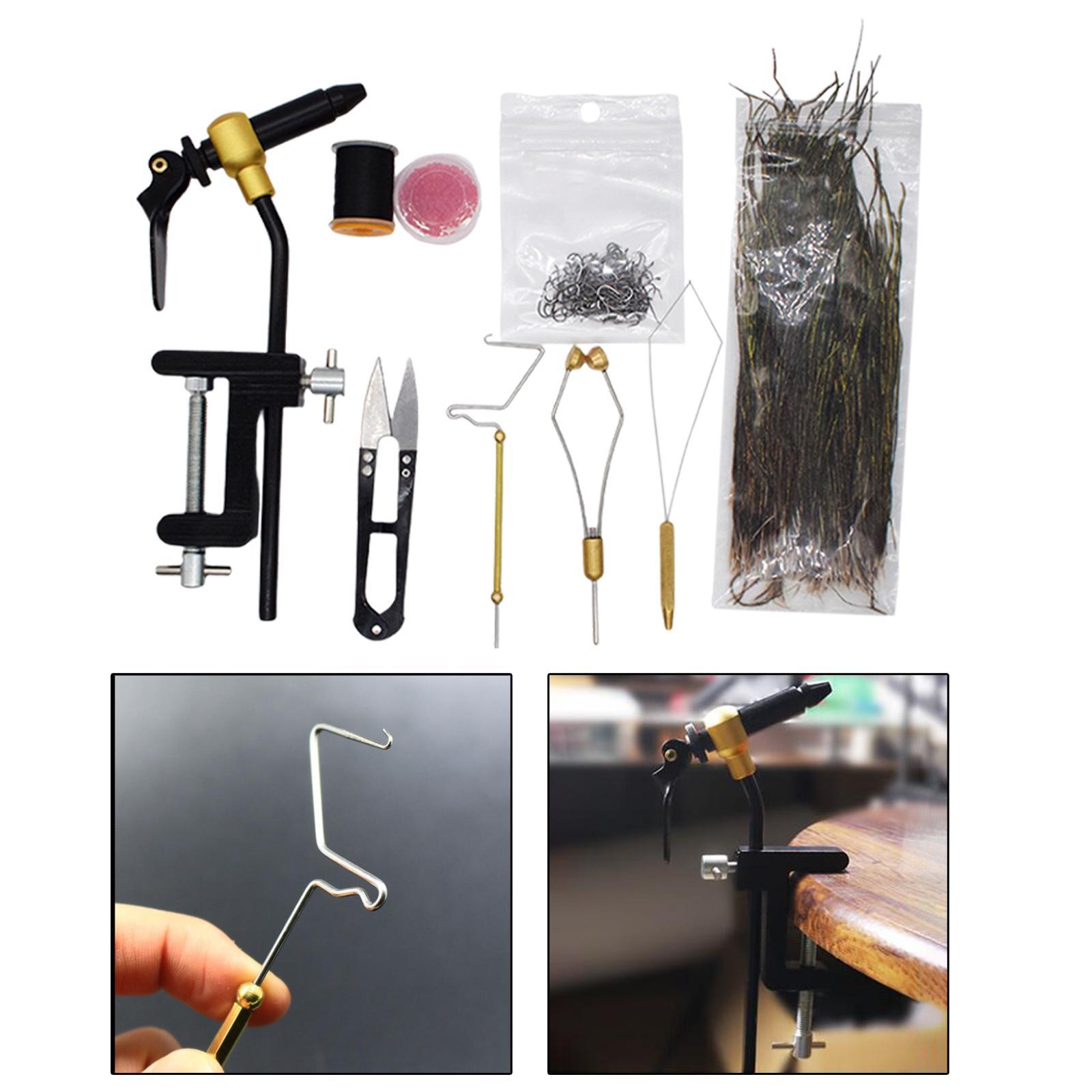 Durable Fly Tying Vise Table Fishing Flies Tying Tool DIY  Making Tool