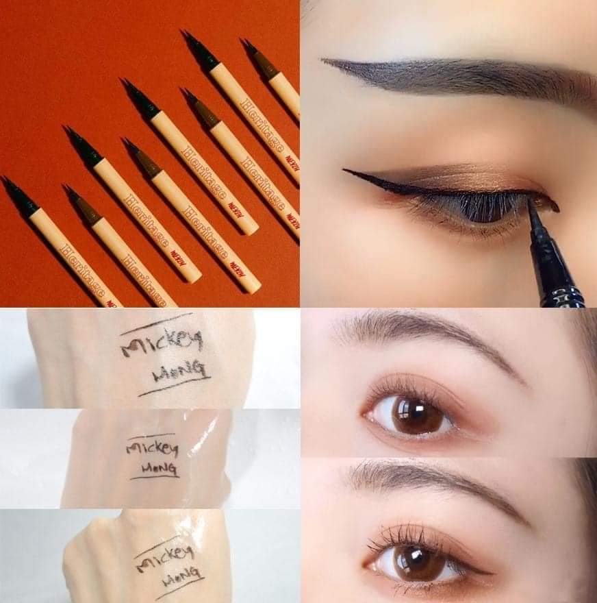 Bút Kẻ Mắt Nước Chống Trôi Hiệu Quả Cho Đôi Mắt Sắc Nét Merzy The Heritage Pen Eyeliner 0.5g