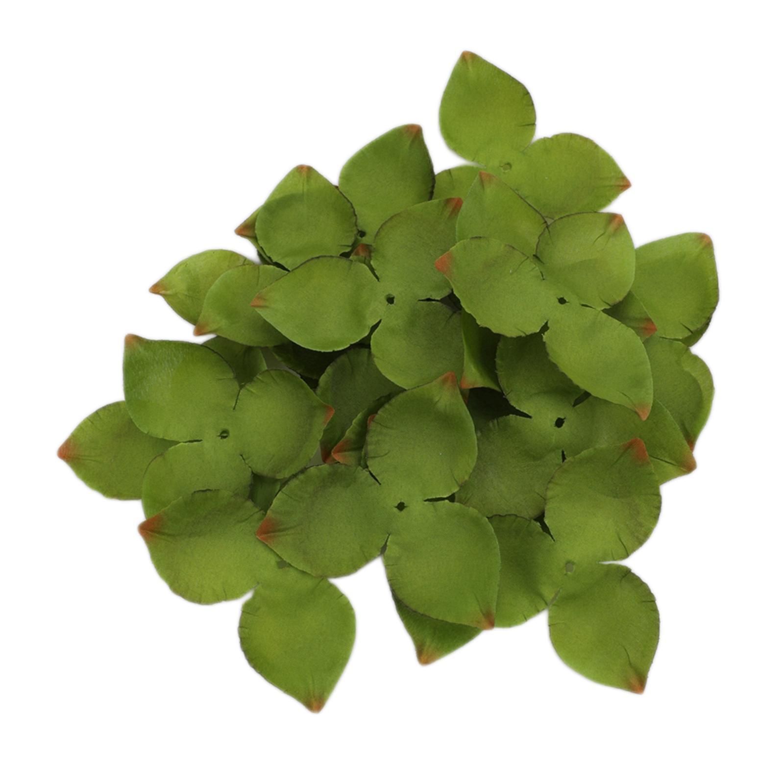 Simulation Artificial Leaves Wreath Fake Leaves for DIY Bookmark Wedding