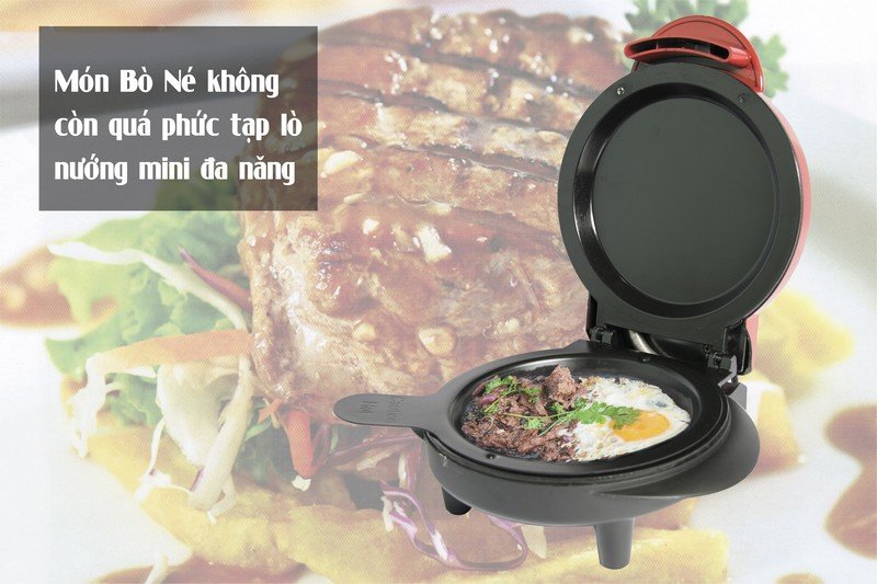 Máy nướng bánh 2 mặt bao gồm 4 khay nướng thay thế M11