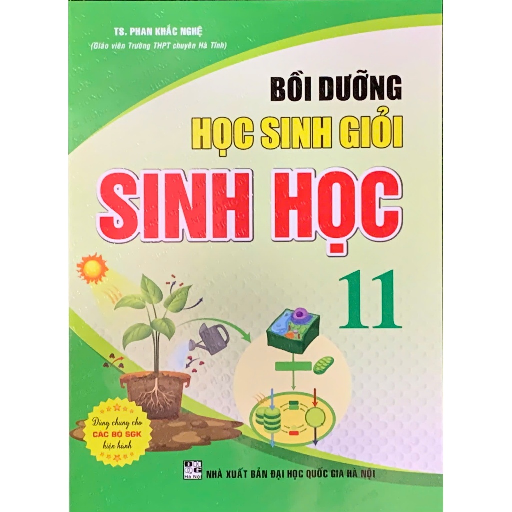 Sách - Combo Bồi Dưỡng Học Sinh Giỏi Sinh Học 10 - 11 - 12 - Phan Khắc Nghệ