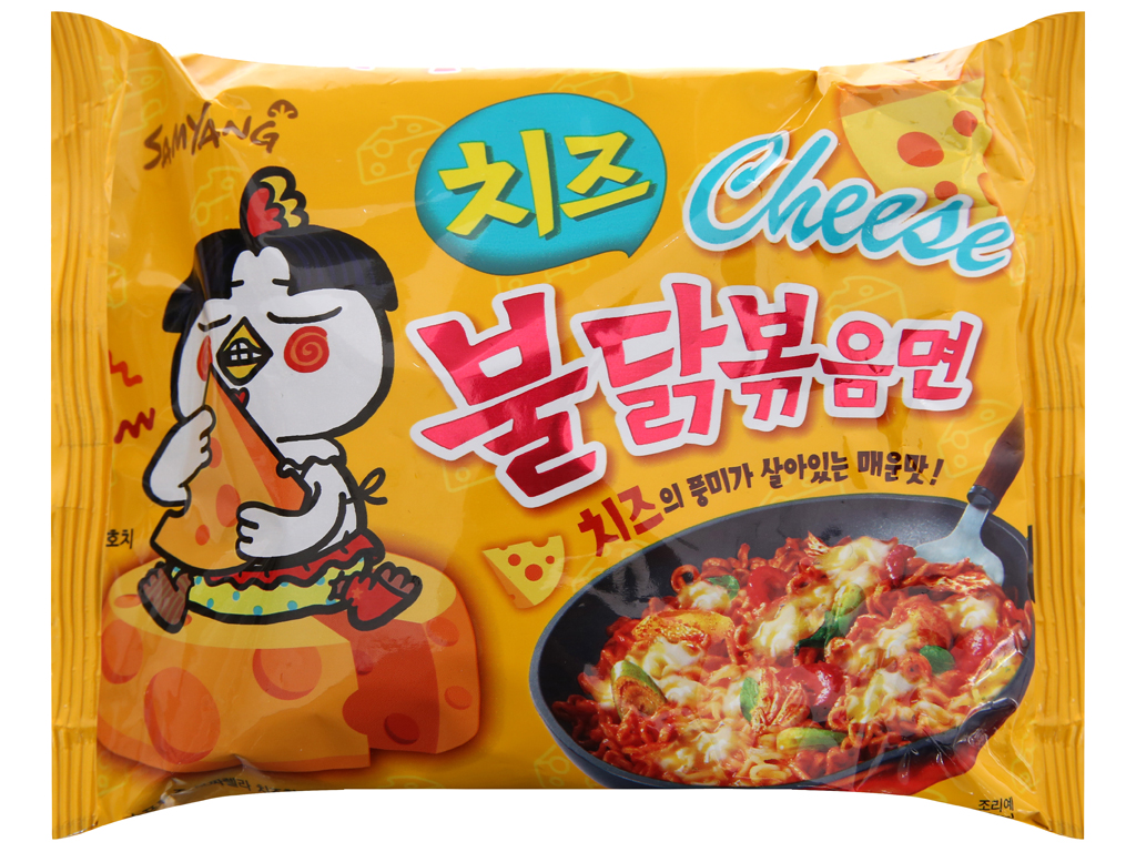 Mì samyang vị gà phô mai 1 pack 5 gói