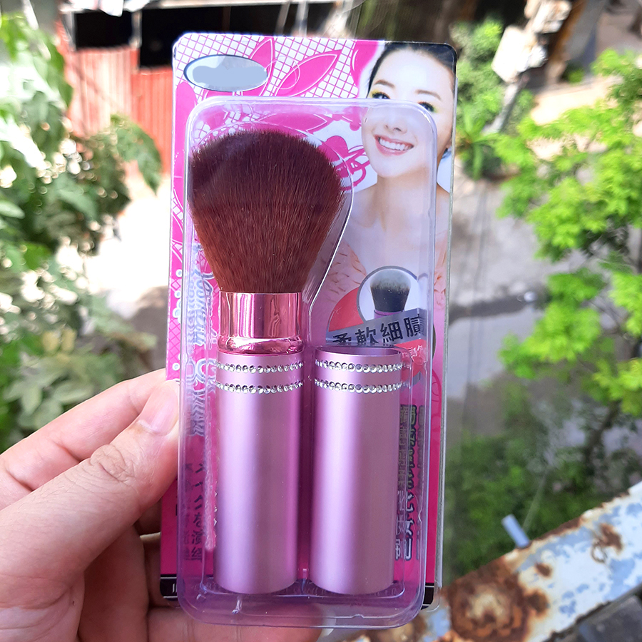 Cọ phấn phủ phấn má Cosmetic Brush (màu hồng tím)