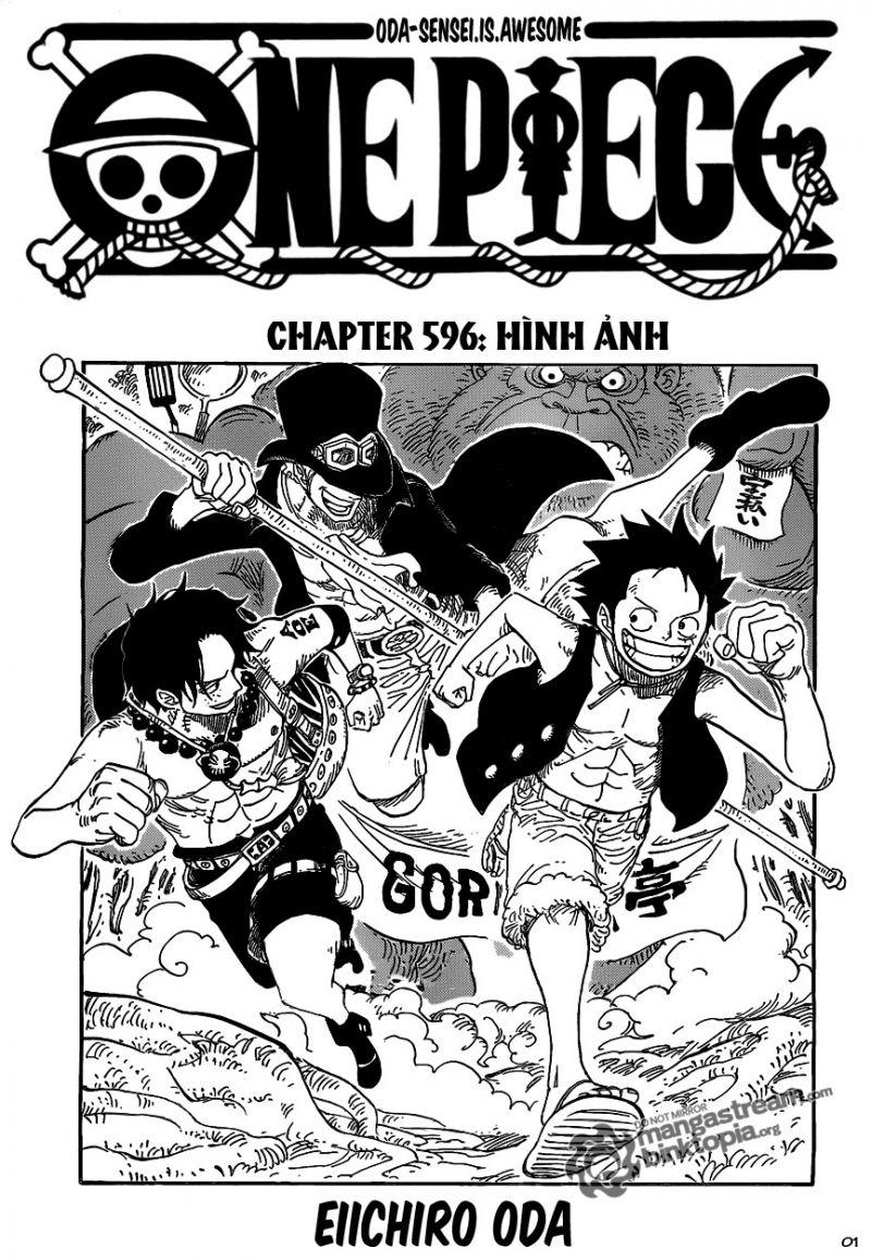 đảo hải tặc - one piece chapter 596 1