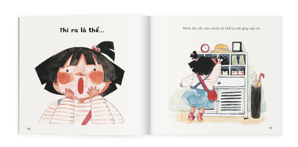 Sách Ehon Chúng Mình Lớn Rồi