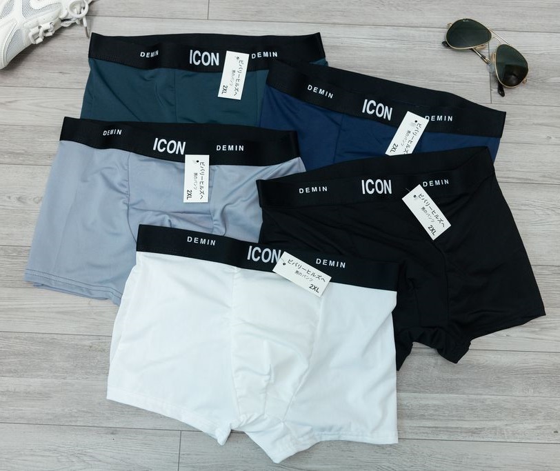 Combo 4 quần lót nam Boxer thun lạnh kháng khuẩn mềm mịn thấm hút mồ hôi, co giãn 4 chiều SI01 - PROMAN