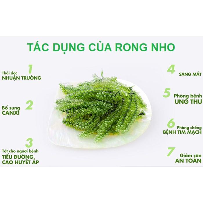 100Gr RONG NHO TÁCH NƯỚC sản xuất theo công nghệ Nhật Bản + gói sốt mè rang 15ml- Viettin mart