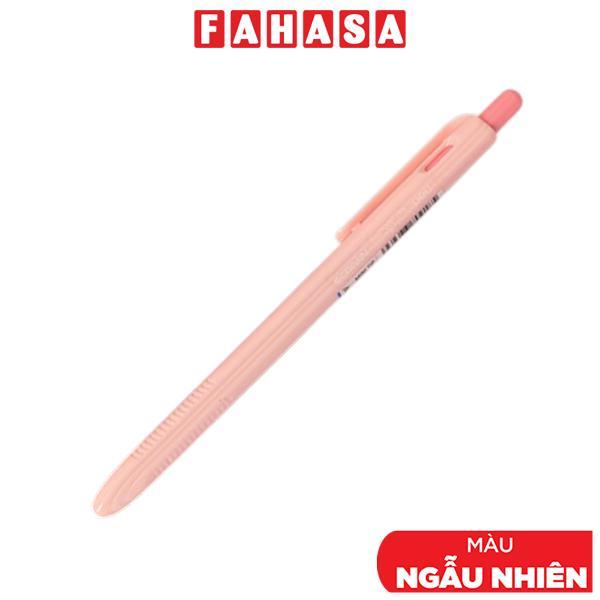 Bút Bi Dầu Đầu Mini 0.7 mm - Deli EQ107C-BK - Mực Đen (Màu Thân Bút Giao Ngẫu Nhiên)