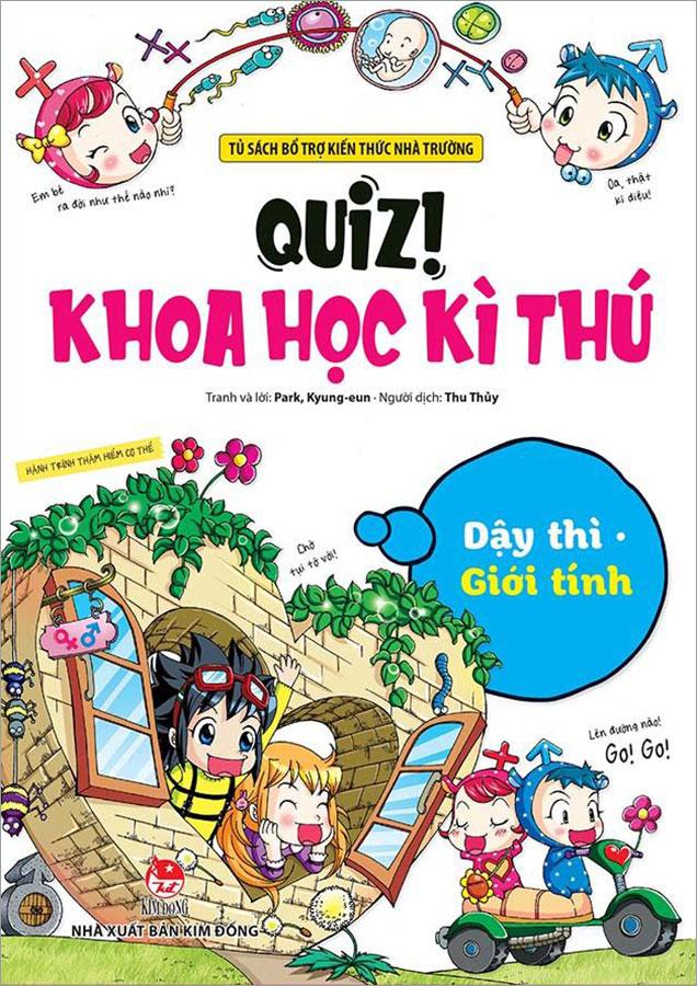 Sách Quiz! Khoa Học Kì Thú: Dậy Thì - Giới Tính