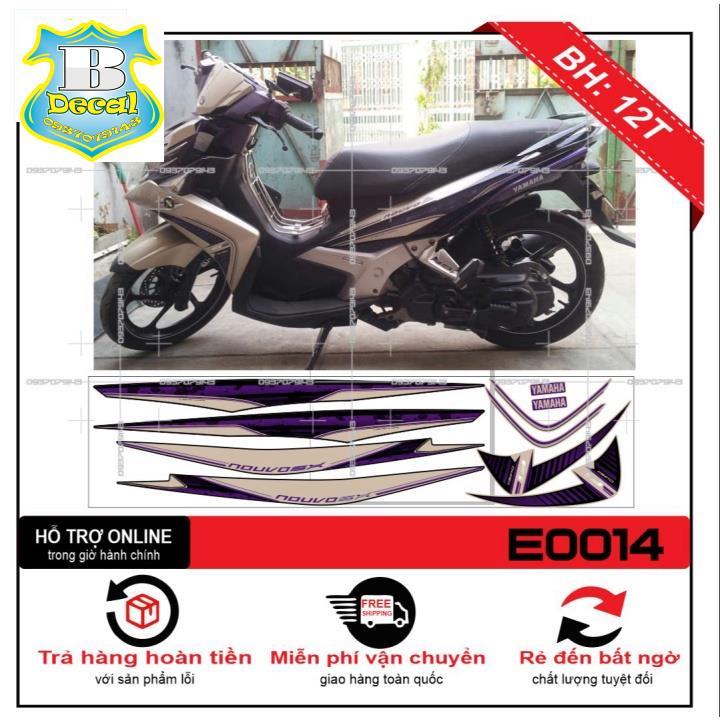 TEM XE NOUVO SX MẪU ZIN