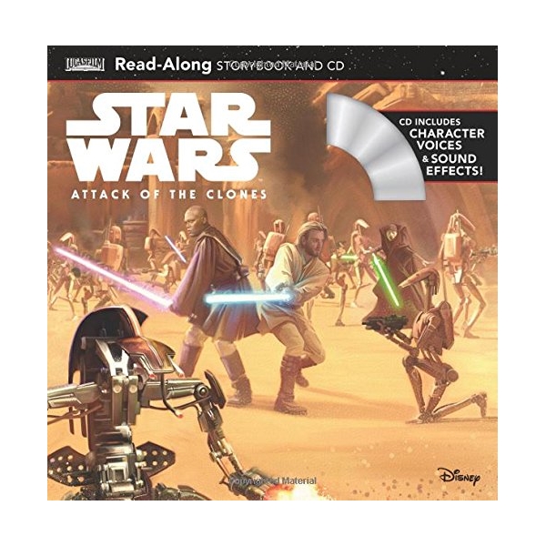 Attack Of The Clones Read-Along Storybook And CD