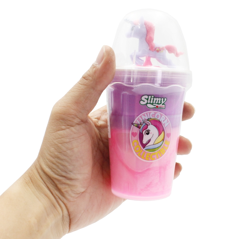 Đồ chơi SLIMY Slime kỳ lân ánh kim-tím hồng 33911/PP-PK