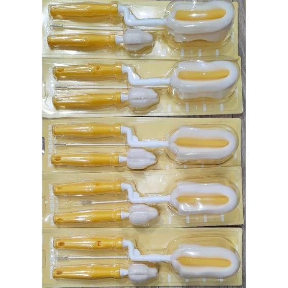 Dụng cụ rửa bình sữa UBMOM cao cấp (set 3 cái )