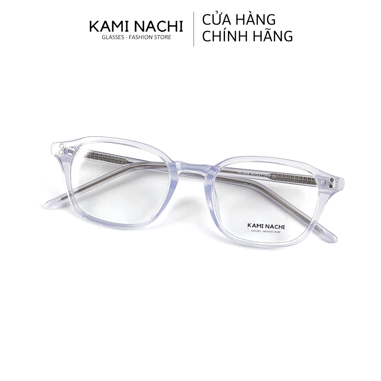 Gọng kính Xuân Hè mới KAMI NACHI Tr1959, chất liệu nhựa Acetat