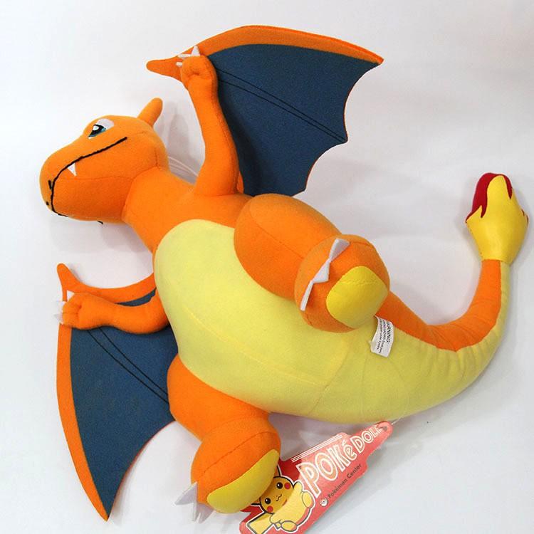 Gấu bông anime khủng long lửa Lizardon 30cm quà tặng cho bé
