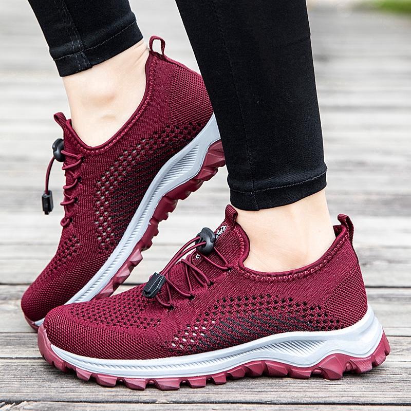 Giày Sneaker Thể Thao Chống Trượt Cho Nữ