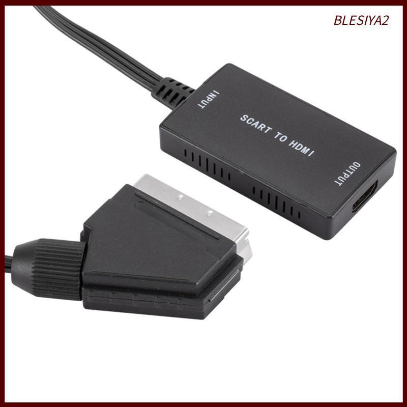 Bộ chuyển đổi Scart sang HDMI Video 1080p/720P Audio đầu ra cho DVD TV
