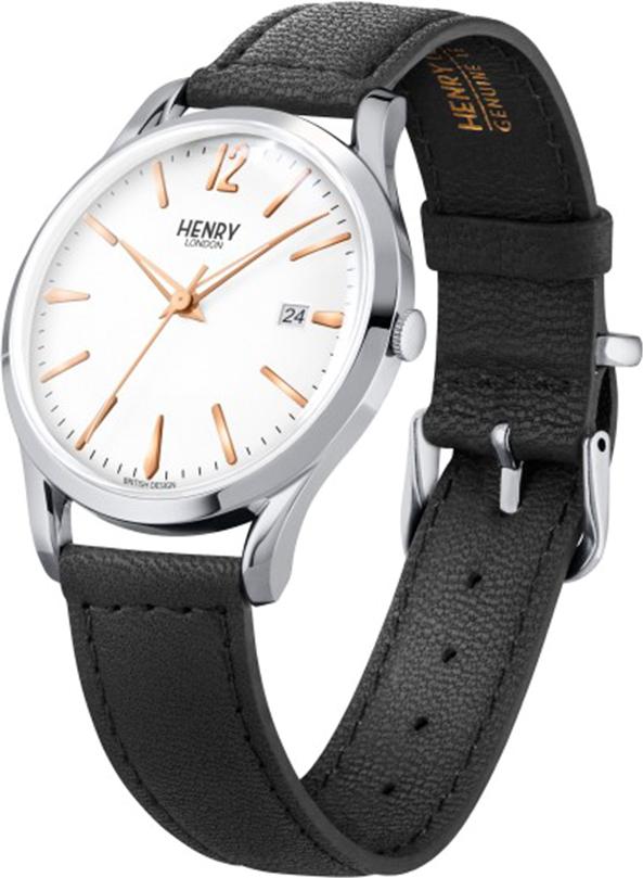 Đồng Hồ Đôi Dây Da Henry London HL39-S-0005 - HL25-S-0113 Highgate