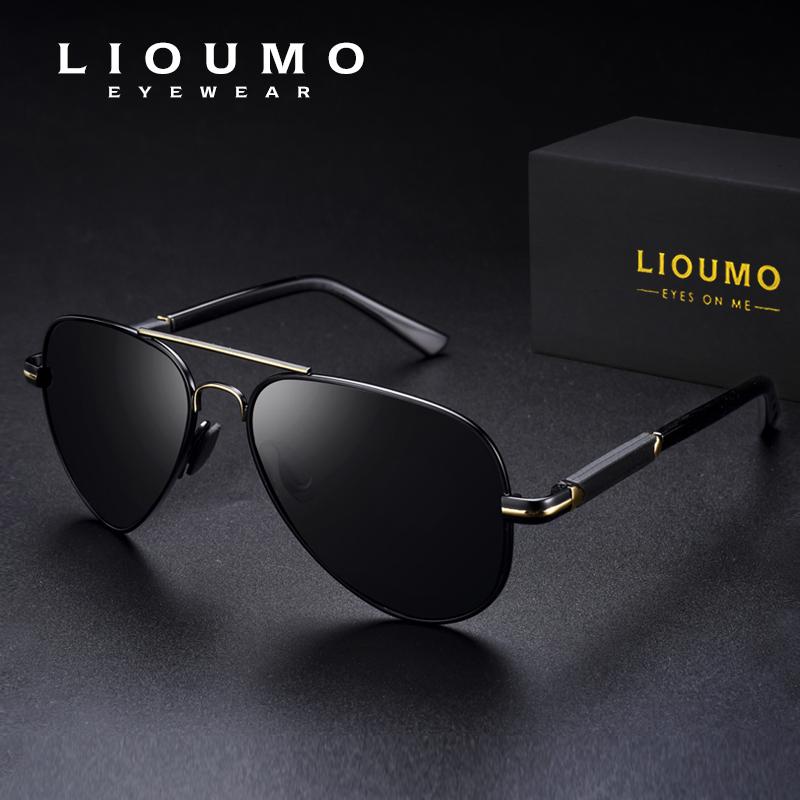 2021 Xu Hướng Mới Chất Lượng Hợp Kim Titan Kính Mát Phân Cực Nam Photochromic Kính Chống Nắng Nữ Phi Công Gương Bóng Oculos De Sol