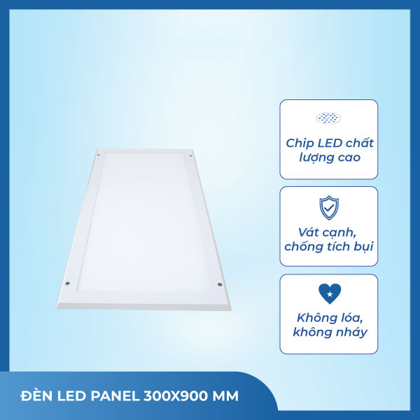 Đèn LED panel phòng sạch 300*900mm - VCR