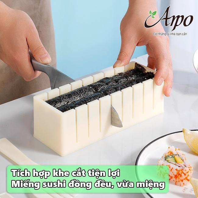 Khuôn Làm Sushi, Cơm Cuộn, Kimbap Phong Cách Nhật Bản Cao Cấp - Khuôn Cuộn Sushi Hình Trái Tim Dễ Dàng Sử Dụng