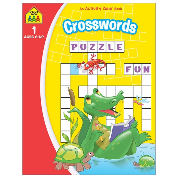 School Zone An Activity Zone Book: Crosswords