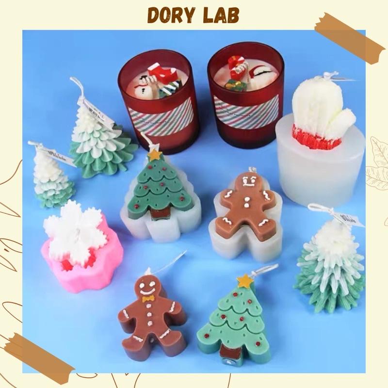 Nến Thơm Handmade Giáng Sinh Bánh Gừng, Quà Tặng - Dory Lab