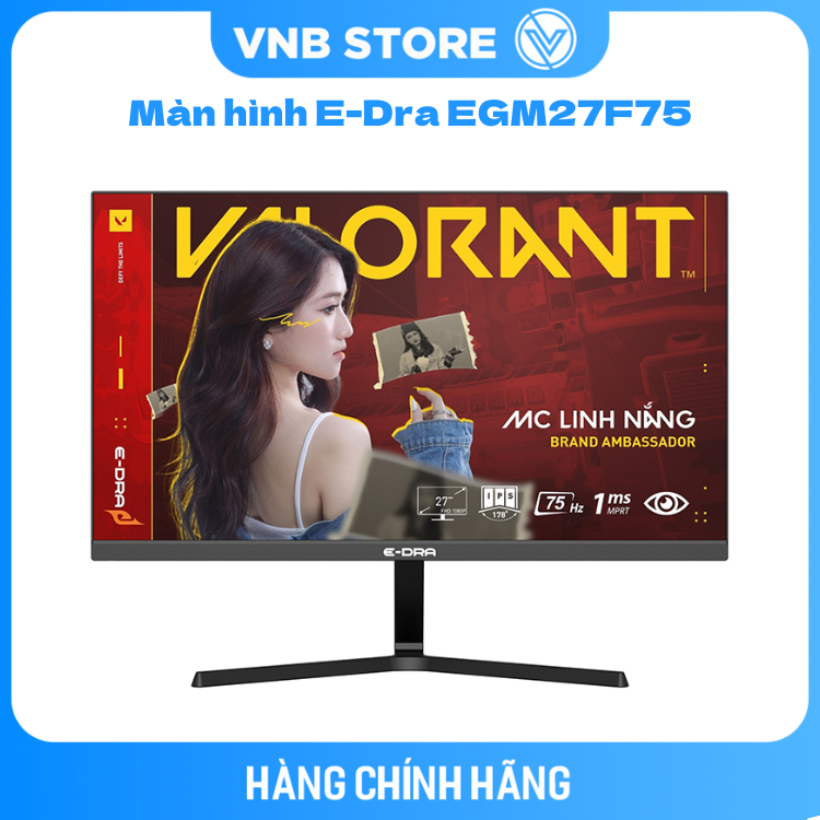 Màn hình Gaming E-Dra EGM27F75 27 Inch (FHD/IPS/75Hz/1ms) - Hàng chính hãng