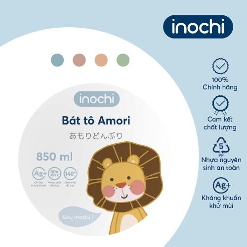 Bát to Inochi - Amori 850ml màu Xanh/Cam/Hồng