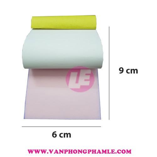 Giấy order 2 liên 6 x 9 cm