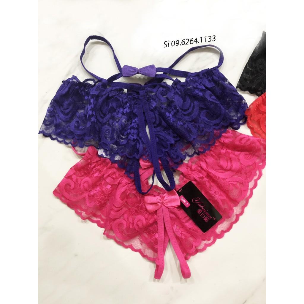 Đồ ngủ sexy - Quần lót khoét đúng |quần chip cực gợi cảm -nhiều màu xinh xắn quyến rũ.