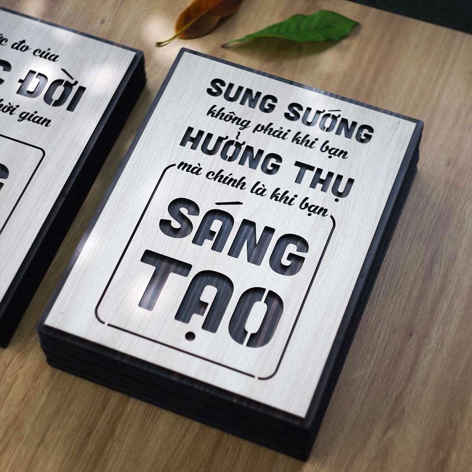 Tranh động lực trang trí văn phòng - Một cách nhanh nhất chắc chắn giúp duy trì tính sáng tạo buộc bản thân phải