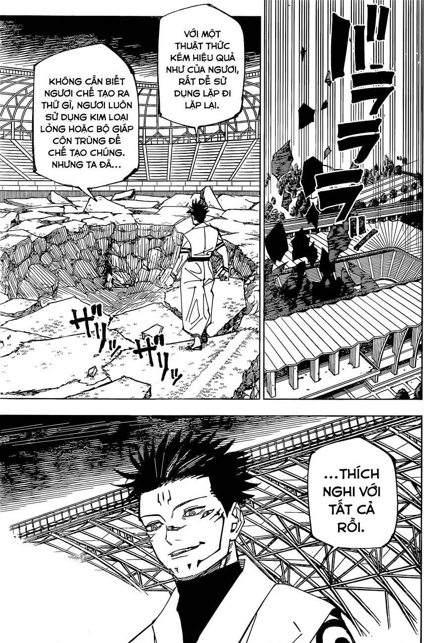 jujutsu kaisen - chú thuật hồi chiến chapter 219 18