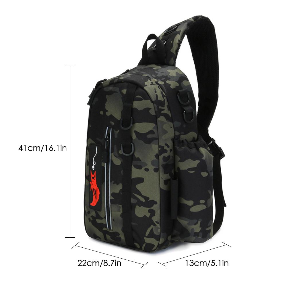 Fishing Bag Fishing Tackle Shoulder Bag Travel Carry Bag Fishing Reel Storage Bag