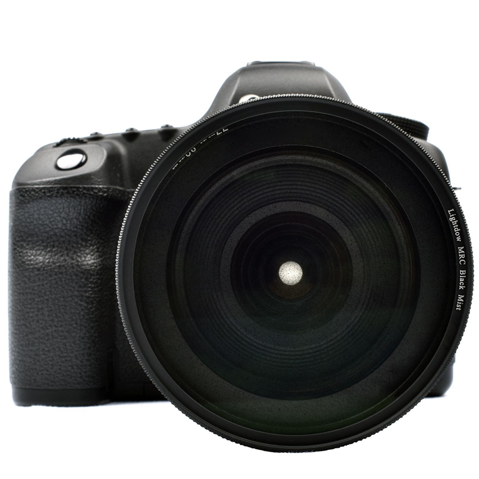 1/2 Black Mist Diffusion Lens Filter Dreamlike Effect Durable Soft Glow Cine Filter for Photography