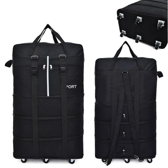 Vali du lịch xếp gọn 4 tầng Oxford Fashion 82x28x48cm - AsiaMart