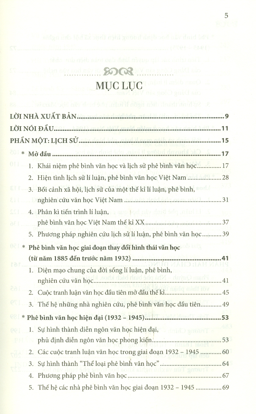 Phê Bình Văn Học Việt Nam Hiện Đại - Lịch Sử Và Chân Dung (Bìa cứng, áo ôm)