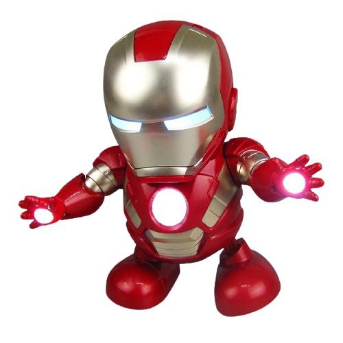 Đồ Chơi Siêu Nhân Iron Man Nhún Nhảy Theo Điệu Nhạc Vui Nhộn