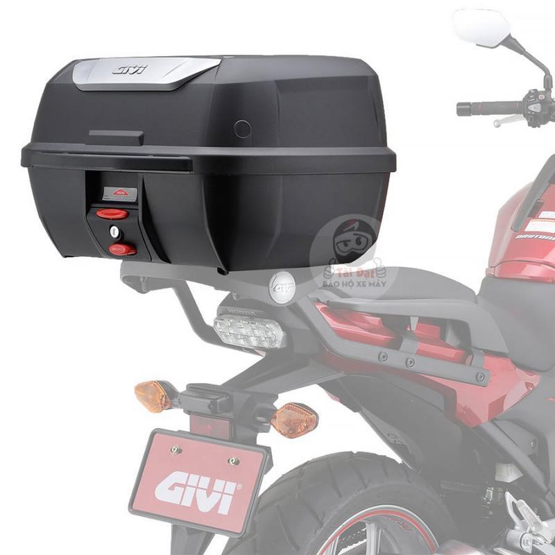 Thùng GIVI E43NTL - Monolock Top Case gắng xe máy