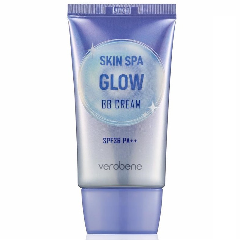 Kem nền siêu mịn, lâu trôi kiềm dầu Verobene Skin Spa Glow BB Cream SPF36/PA++ Hàn quốc 40ml/ Tuýp