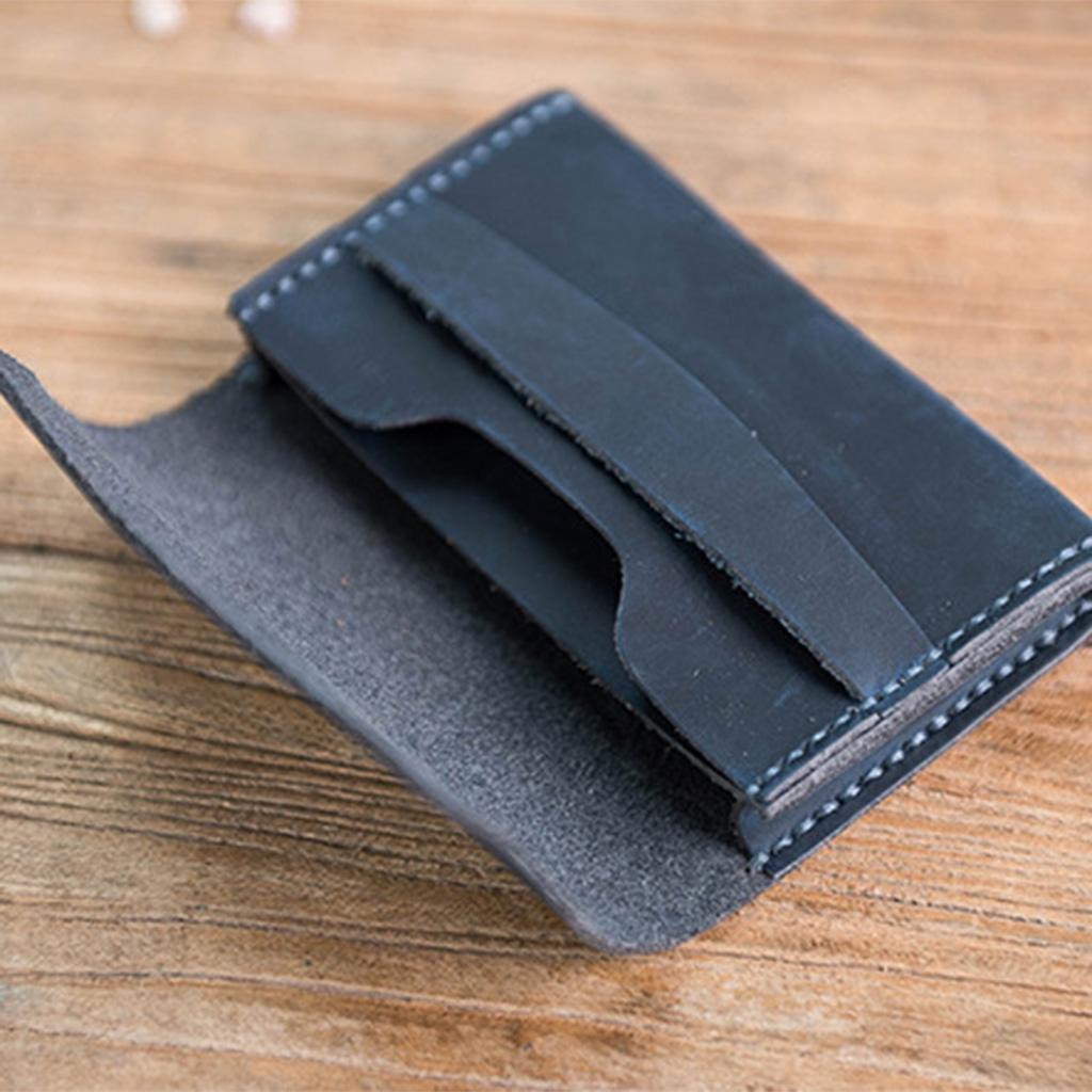 DIY Handmade Leather Wallet Purse Bag Making Kit Leathercraft Tools