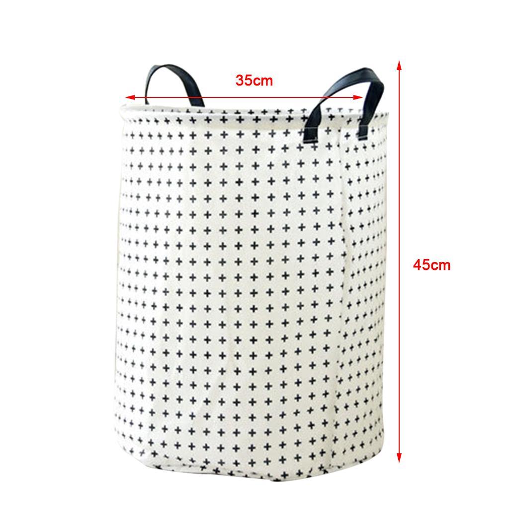 Foldable Storage Basket Toy Clothes Buckets Laundry Hamper Makeup Box