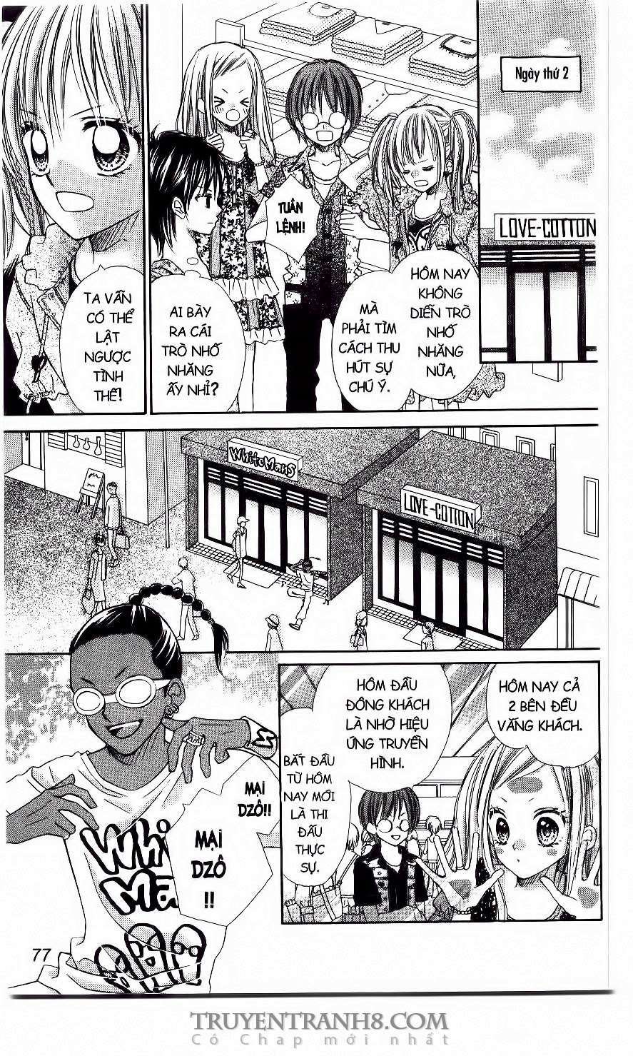 tiệm thời trang, love cotton chapter 21 18